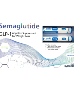 Synedica Semaglutide GLP-1 Weight Loss Pen Kit (8mg Total | 2 Pens x 4 x 1mg Doses)
